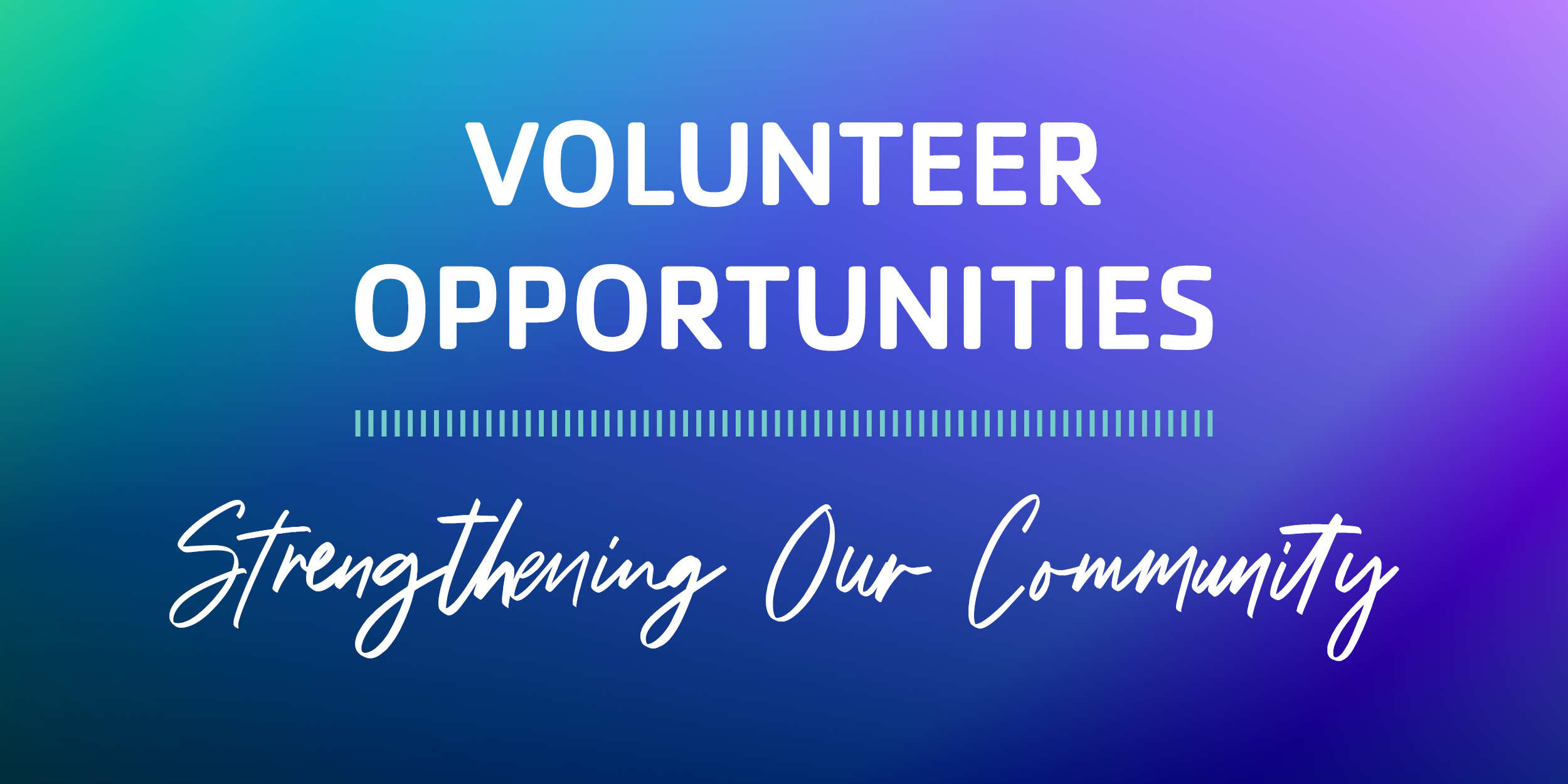 Northwest Cary Y: Volunteer Opportunities