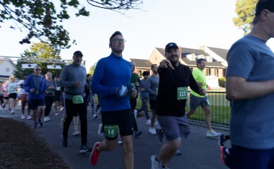 Runners and walkers take part in the annual SAS Championship 5K at Prestonwood